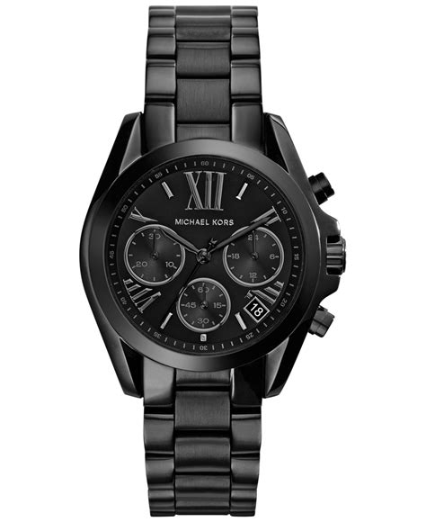 damen chronograph michael kors|michael kors black chronograph watch.